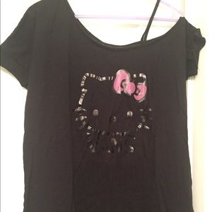Vans Hello Kitty Off the Shoulder Shirt